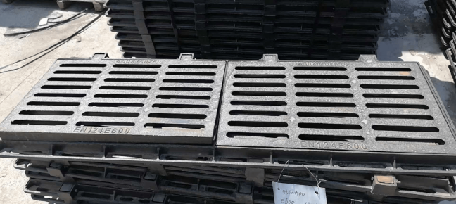 田林球墨铸铁连体双篦展示